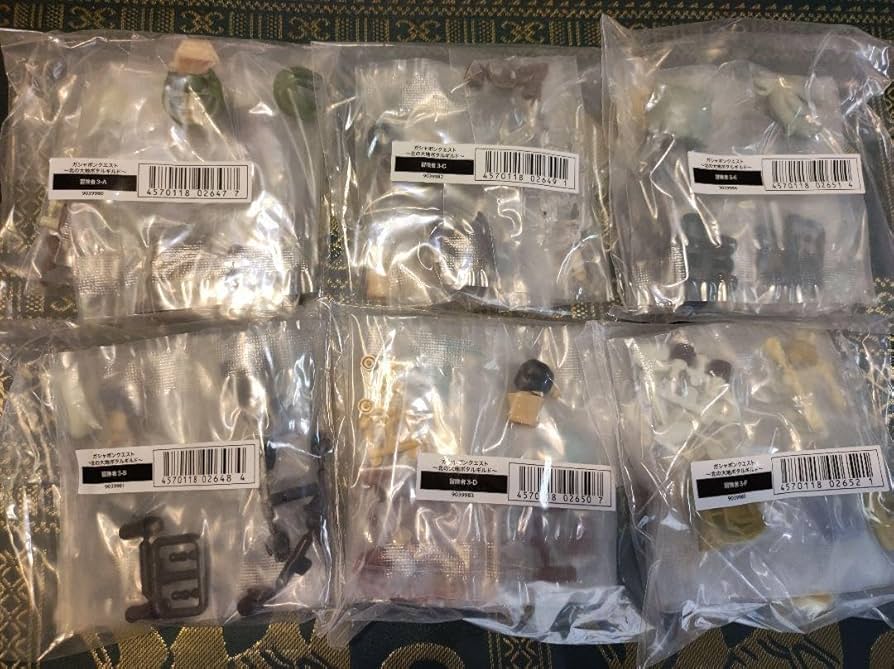 Amazon.co.jp: ガシャポンクエスト 北の大地ポタルギルド コンプリート